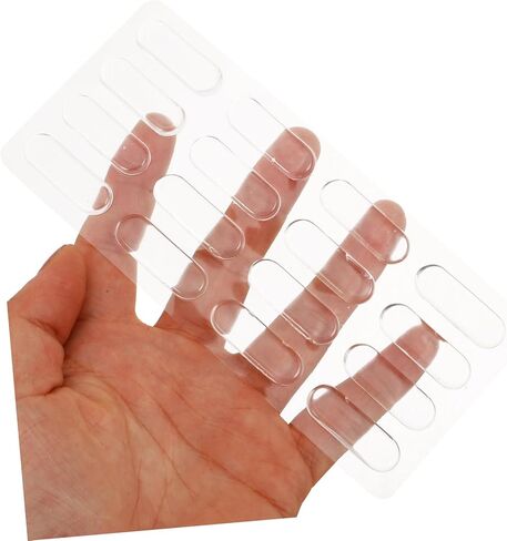 Housoutil 2Pcs Silicone Cabinet Door Bumper Strips Collision Drawer Pads Versatile Furniture Protection Strong Adhesion Non Slip Design for Safe Home in Saudi Arabia