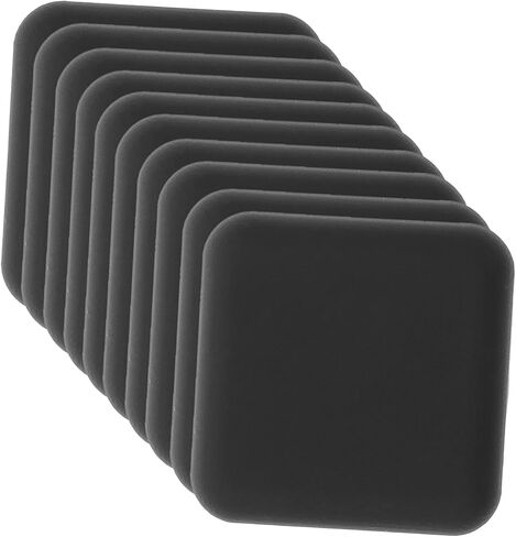 10Pcs Door Handle Wall Protector Adhesive Bumper Guard for Knobs Rounded Corner Design Suitable for Various Surfaces Prevents Wall Damage from Furniture and Doors in Saudi Arabia