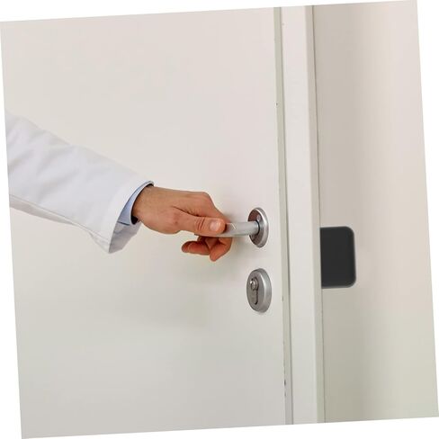 10Pcs Door Handle Wall Protector Adhesive Bumper Guard for Knobs Rounded Corner Design Suitable for Various Surfaces Prevents Wall Damage from Furniture and Doors in Saudi Arabia