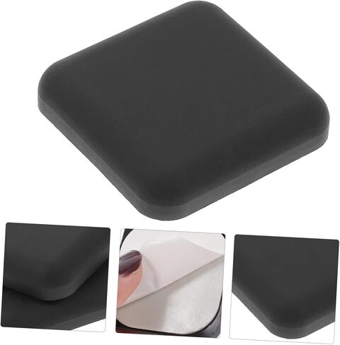 10Pcs Door Handle Wall Protector Adhesive Bumper Guard for Knobs Rounded Corner Design Suitable for Various Surfaces Prevents Wall Damage from Furniture and Doors in Saudi Arabia