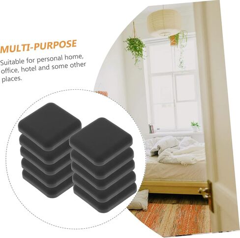 10Pcs Door Handle Wall Protector Adhesive Bumper Guard for Knobs Rounded Corner Design Suitable for Various Surfaces Prevents Wall Damage from Furniture and Doors in Saudi Arabia