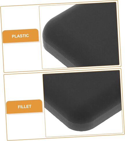 10Pcs Door Handle Wall Protector Adhesive Bumper Guard for Knobs Rounded Corner Design Suitable for Various Surfaces Prevents Wall Damage from Furniture and Doors in Saudi Arabia