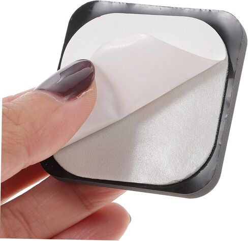 10Pcs Door Handle Wall Protector Adhesive Bumper Guard for Knobs Rounded Corner Design Suitable for Various Surfaces Prevents Wall Damage from Furniture and Doors in Saudi Arabia
