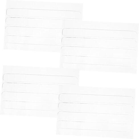 PRETYZOOM 20PCS Self Stick Silicone Bumper Pads Invisible Collision Strips for Cabinets Doors and Windows Protects Furniture and Walls with Ample Coverage and Discreet Design in Saudi Arabia