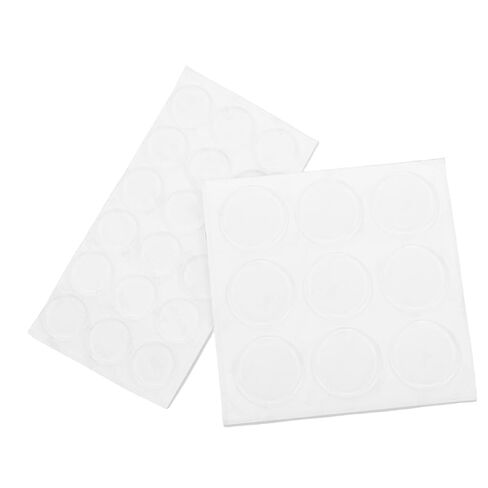 Mikikit 27pcs Toilet Seat Bumpers Self Adhesive Protective Pads for Furniture Speakers Durable Silicone Bumpers Easy Installation Versatile Use Prevent Damage from Accidental Collisions in Saudi Arabia