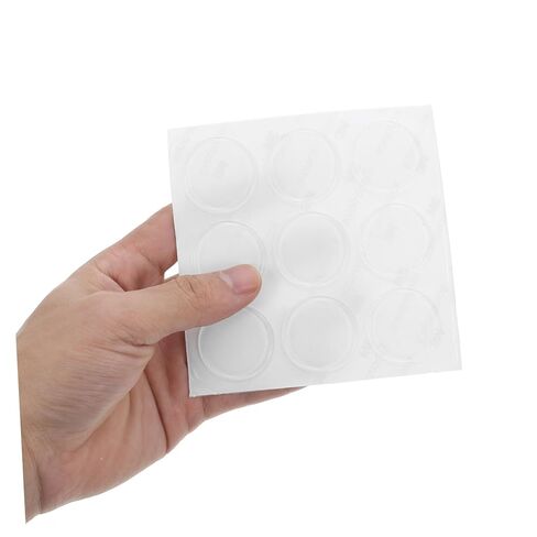 Mikikit 27pcs Toilet Seat Bumpers Self Adhesive Protective Pads for Furniture Speakers Durable Silicone Bumpers Easy Installation Versatile Use Prevent Damage from Accidental Collisions in Saudi Arabia