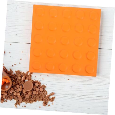 Cabilock 2pcs Non-slip Blind Sidewalk Adhesive Tiles Durable Raised Bump Dots for Enhanced Indoor Outdoor Accessibility Weather-resistant Safety Pads for Visually Impaired Navigation in Saudi Arabia