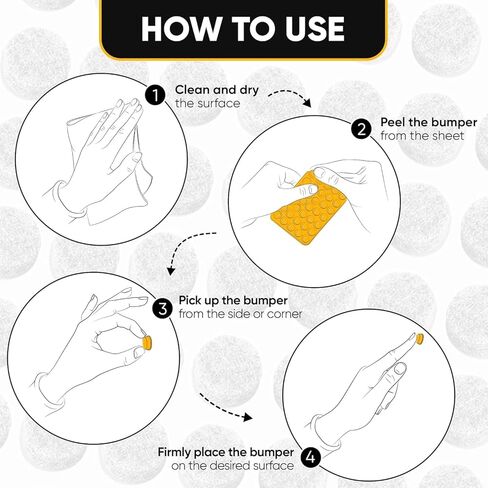 400 قطعة من مصدات أبواب الخزانة - مجموعة مختلطة من 5 أشكال، وسادات ذاتية اللصق باللون البيج لإغلاق هادئ - حماية من تثبيط الصوت للخزائن والأدراج والأثاث والجدران - Vellax in Kuwait