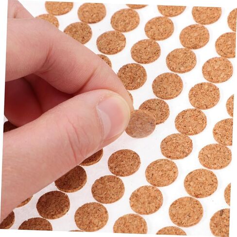 SHINEOFI 2000Pcs Self Adhesive Cork Bumper Pads for Cabinets and Noise Reducing Furniture Protectors for Home and Office Use Versatile Surface Protection in Saudi Arabia
