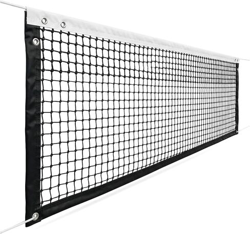 شبكة تنس Progoal بطول 42 قدمًا - نايلون شديد التحمل، تناسب الأعمدة القياسية، مثالية للملاعب الداخلية والخارجية، جودة متينة واحترافية in Kuwait