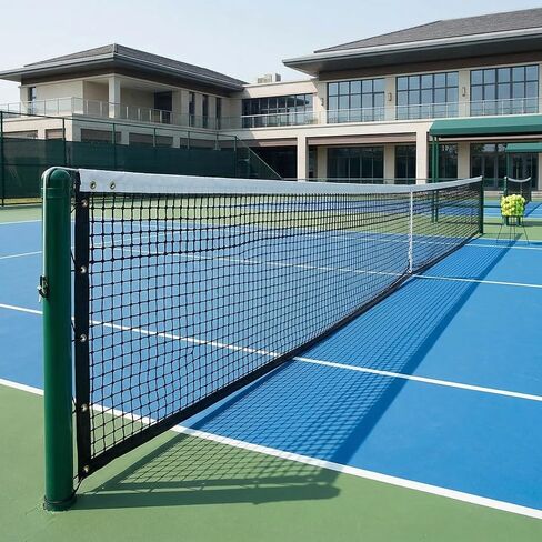 شبكة تنس Progoal بطول 42 قدمًا - نايلون شديد التحمل، تناسب الأعمدة القياسية، مثالية للملاعب الداخلية والخارجية، جودة متينة واحترافية in Kuwait