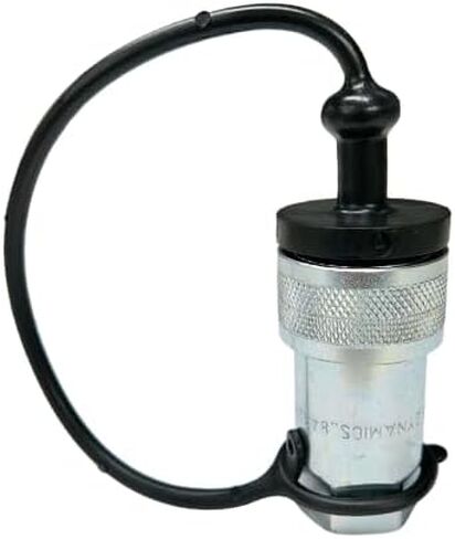 Hydraulic Quick Connect for Tractor, Female Coupler/Coupling Size 1/2" Thread 1/2" NPT Ag ISO 5675/ISO 7241-1 A Poppet Pioneer Style with Black dust Cap, .Dynamics. Brand in Saudi Arabia