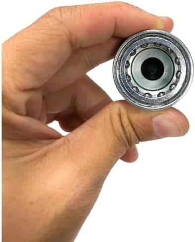 Hydraulic Quick Connect for Tractor, Female Coupler/Coupling Size 1/2" Thread 1/2" NPT Ag ISO 5675/ISO 7241-1 A Poppet Pioneer Style with Black dust Cap, .Dynamics. Brand in Saudi Arabia