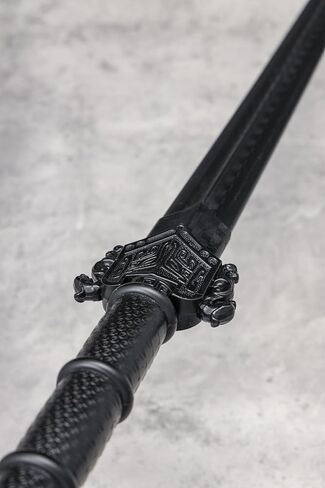 سيف تشينغ الصيني من مادة البولي بروبيلين سيف طويل مع صلابة عالية للتدريب سكين الساموراي تدريب السيف التنين نمط مقبض ديكور 39 بوصة in Kuwait