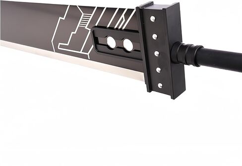 Sword Valley Buster Sword, Cloud Strife Steel Knife, Steel Broadsword - Fantasy-Style Decorative Greatsword - 142cm/55.91", Cosplay Prop Anime Sword (Collector's Edition, All-Metal Construction) in Kuwait