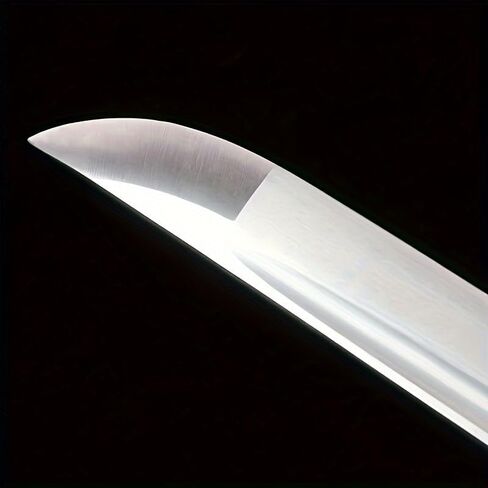 سيف الساموراي الياباني المصنوع يدويًا، من الفولاذ الكربوني 1095، كامل التانغ، مع غمد، للفنون القتالية والجمع والعرض in Kuwait