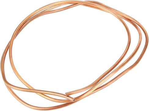 FTVOGUE T2 Soft Copper Coil Tube, 5mm Outer Diameter, 4mm Inner Diameter, Ideal for Refrigeration and Electrical Applications in Saudi Arabia