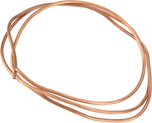 FTVOGUE T2 Soft Copper Coil Tube, 5mm Outer Diameter, 4mm Inner Diameter, Ideal for Refrigeration and Electrical Applications in Saudi Arabia