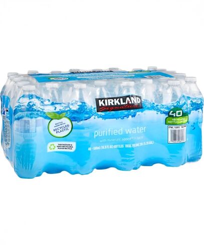 Purified Water, 16.9 Ounce Bottles, 40 Count Bulk Pack in Saudi Arabia