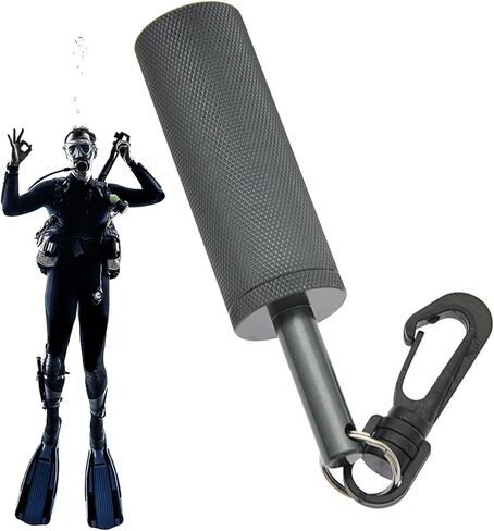 Genérico Diving Rattle Scuba Diving Stirrer Aluminum Alloy with Clip in Saudi Arabia