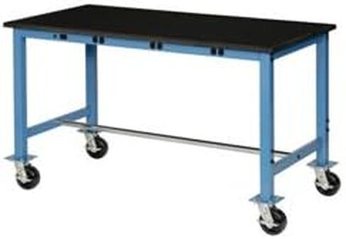 Phenolic Safety Edge Mobile Power Apron Laboratory Bench - Blue in Saudi Arabia
