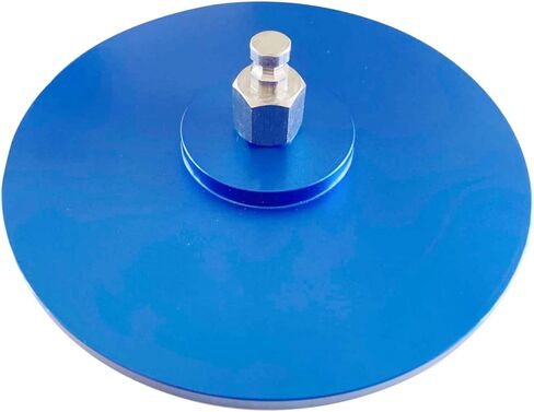 محول كوب شفط قوي متوافق مع موصل نظام KlicLok، سطح أملس بقطر 4.6 بوصة، ملحقات أجزاء فراغ كبيرة (أزرق) in Kuwait