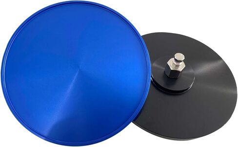 محول كوب شفط قوي متوافق مع موصل نظام KlicLok، سطح أملس بقطر 4.6 بوصة، ملحقات أجزاء فراغ كبيرة (أزرق) in Kuwait