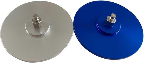 محول كوب شفط قوي متوافق مع موصل نظام KlicLok، سطح أملس بقطر 4.6 بوصة، ملحقات أجزاء فراغ كبيرة (أزرق) in Kuwait