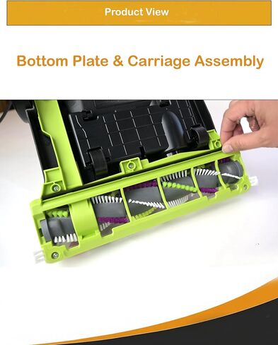 For Bissell Replacement Bottom Plate & Carriage Assembly 1616186 | Fits CleanView Swivel Rewind Pet Series 2252, 2253, 2254, 2256, 2258, 2488, 22543, 24899 | Vacuum Access Plate Cover in Saudi Arabia