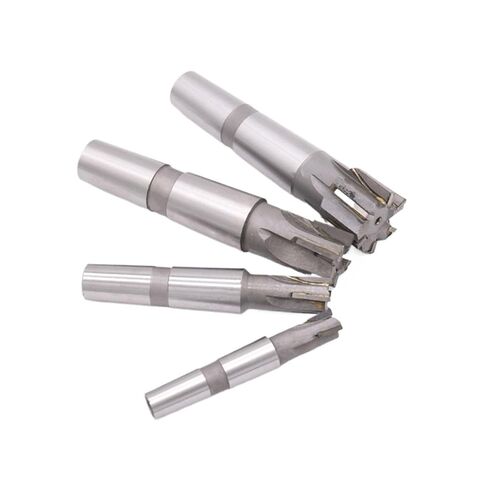 MT2 MT3 20/25/30/35/40/50mm Steel Insert Carbide Straight Edge milling Cutter End Mill with Taper Shank with Welding 1PCS(D40xH25-6T-MT4) in Saudi Arabia