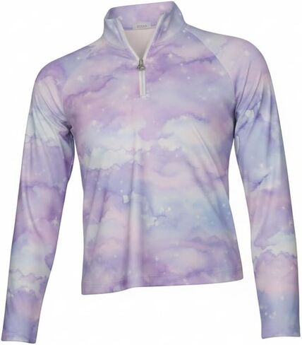 Dapplebay Kids Opalite Skies 1/4 Zip LS Riding in Saudi Arabia