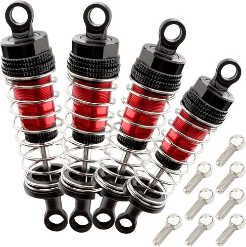 9201E RC Car 2 Pieces PX9211-18 Aluminum Shock Absorber Accessory Replacement Spare Parts for 9201E 9203E 9205E 9206E 9207E Trucks 200E 207E 210E Trucks in Saudi Arabia