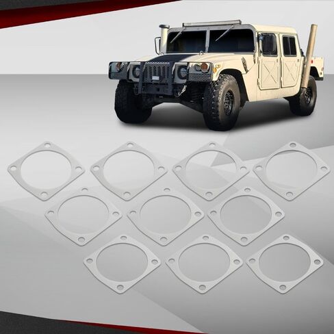 10 PCS Gear Hub Upper Retainer Shims (0.005" Thickness) Compatible with Humvee, Hmmwv in Saudi Arabia