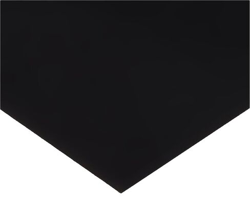 PVC (Polyvinyl Chloride) Shim Stock, Flat Sheet, Black, 0.0125" Thickness, 10" Width, 20" Length (Pack of 10) in Saudi Arabia