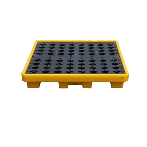 Plastic Spill Containment Tray with Drain Outlet Lightweight Lab Spill Tray for Indoor/Outdoor, Garage, Kitchen and Basement Cargo Storage(130x68x30cm) in Saudi Arabia