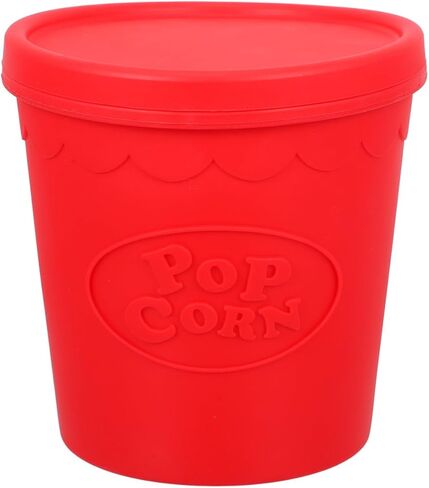 Reusable Silicone Popcorn Bucket Party Snack Container Movie Night Favor in Saudi Arabia
