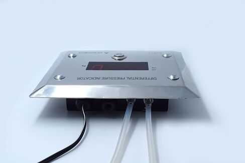 Clean Room Digital Differential Pressure Indicator Transmitter (Range: 0 to 100 Pascals) Along with Calibration Certificate and 12 Months Manufacturing Warranty Model: AI-DP1-LED in Kuwait