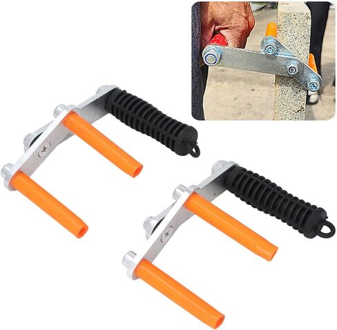1 Pair Drywall Tools Carrier Portable Gypsum Board Lifter Handle Carry Load Lifter Portable Gripper Lifting and Handling Tool for Drywall Glass Tile Plywood Panel Plasterboa in Saudi Arabia