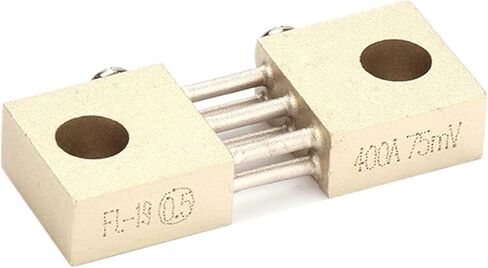 CG FL-19 300A 400A 500A 75mV Silver Welding Machine Brass Resistor DC Shunts for Current Analogue Panel Meter(100A) in Saudi Arabia
