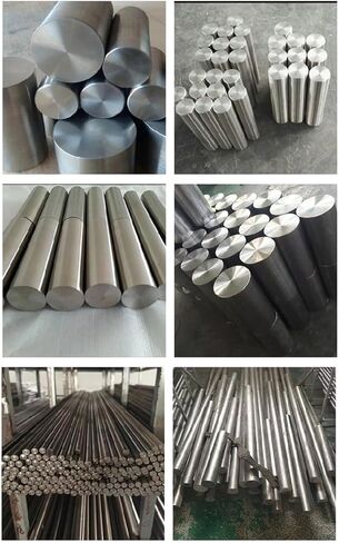 1PC Titanium Ti Grade 2 Gr.2 Rod Round Bar Diameter 3 10 20 30 39 40 41 42 43 44 45 46 47 48 49 50 52MM Length 500MM(3mm x 500mm) in Saudi Arabia