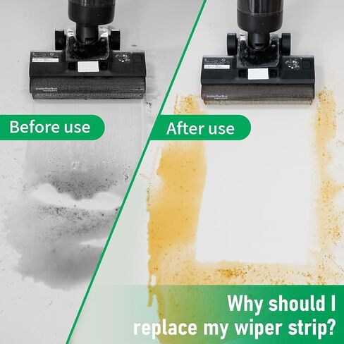 شريط ممسحة بديل للفراغ H12 Pro متوافق مع المكانس الكهربائية اللاسلكية Dreame H12 Pro، ملحقات المكنسة الكهربائية الرطبة والجافة in Kuwait