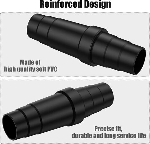 2Pcs Vacuum Cleaner Adapter Universal Vacuum Hose Adapter Professional Extraction Hose Adaptor Replacement Wet Dry Cleaner Attachment Converter for Tool in Saudi Arabia