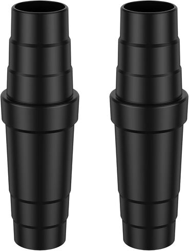 2Pcs Vacuum Cleaner Adapter Universal Vacuum Hose Adapter Professional Extraction Hose Adaptor Replacement Wet Dry Cleaner Attachment Converter for Tool in Saudi Arabia