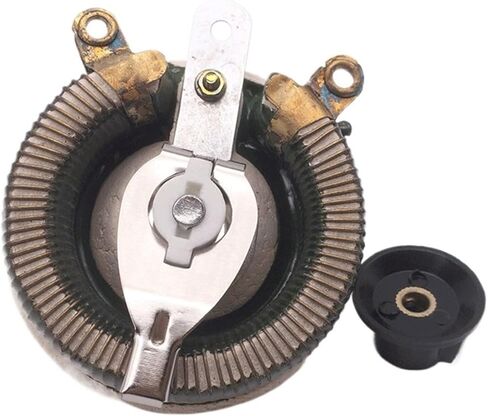 100W BC1 Made of Ceramic,Potentiometer,Disc Shape,Adjustable Resistor,Sliding Rheostat(Max R-5 ohm) in Saudi Arabia
