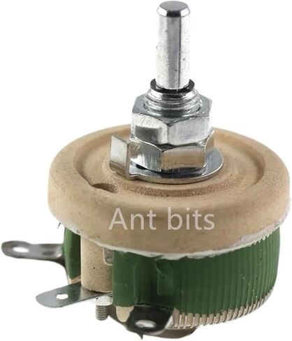 25W BC1 high Power Rheostat Rotary Variable Wire Wound Disc Shape Adjustable Resistor Sliding 1R 2R 3R 5R 10R 15R 20R 25R 30R 40(10R) in Saudi Arabia