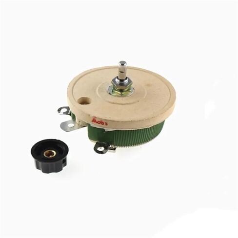 Wirewound Ceramic Potentiometer Top Rotary Rheostat Resistor 100W 1R/5R/10R/20R/30R/50R/100R/150R/200R/300R/500R/1KR/2KR/3KR(5R) in Saudi Arabia