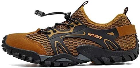 Mens Quick Dry Water Shoes, Mesh Hiking Trekking Outdoor Aqua Footwear, Camping, River Creek, Rainforest Hike,Beach in Saudi Arabia