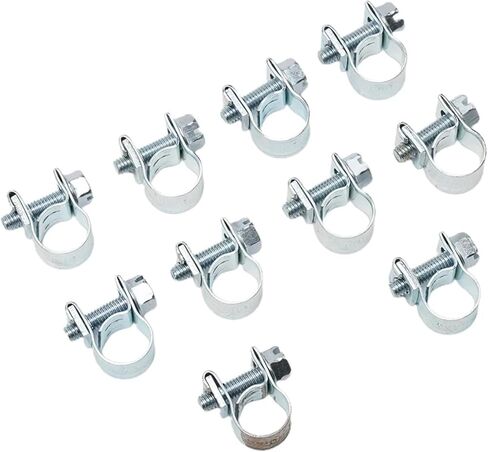 Clamps,Hose Clamps, 10 Hose Clamps Pipe Sealing Solder Hardware Fittings in Saudi Arabia