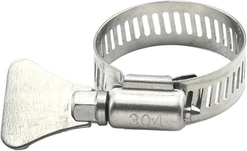 Clamps,Hose Clamps, 2-10 Hose Clamps 6-95mm Adjustable Key Clamp Stainless Steel, For Water Pipes, Etc in Saudi Arabia
