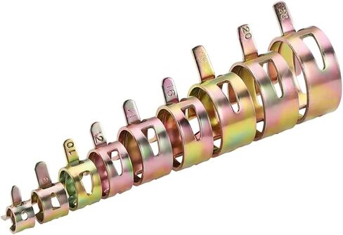المشابك، المشابك خرطوم، 10 قطع الربيع خرطوم المشابك الراتنج 5mm-22mm in Saudi Arabia